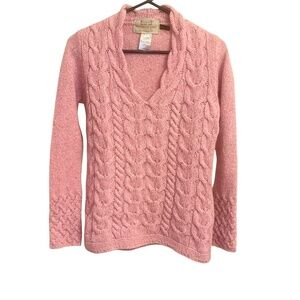 Aran sweater market Irish wool and cashmere sweater